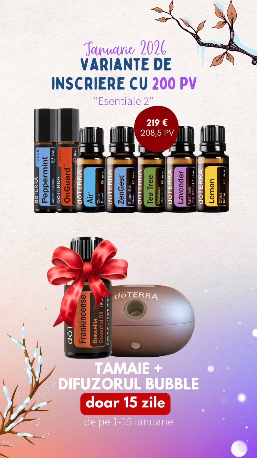 doterra ianuarie
